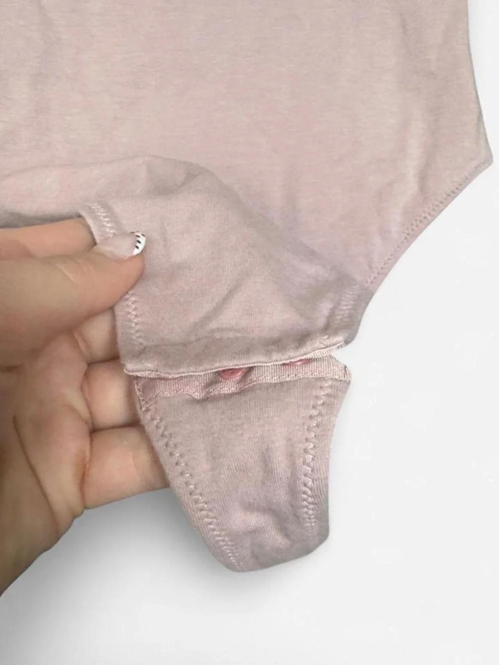 Inamorata M RATA Canal Bodysuit Mauve Pink Size Medium M NWOT